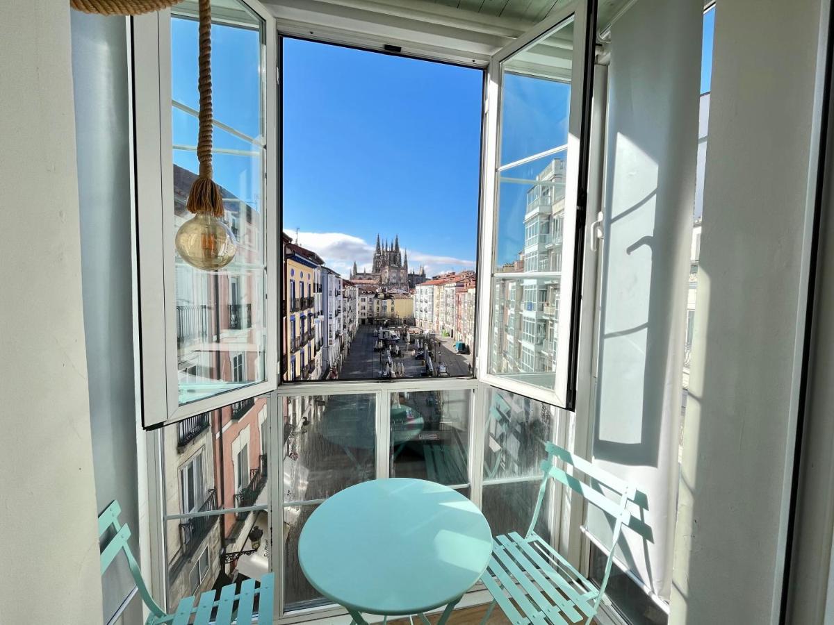 Atuaire Home Preciosa Vivienda Vistas A La Catedral Parking Incluido Burgo Eksteriør billede